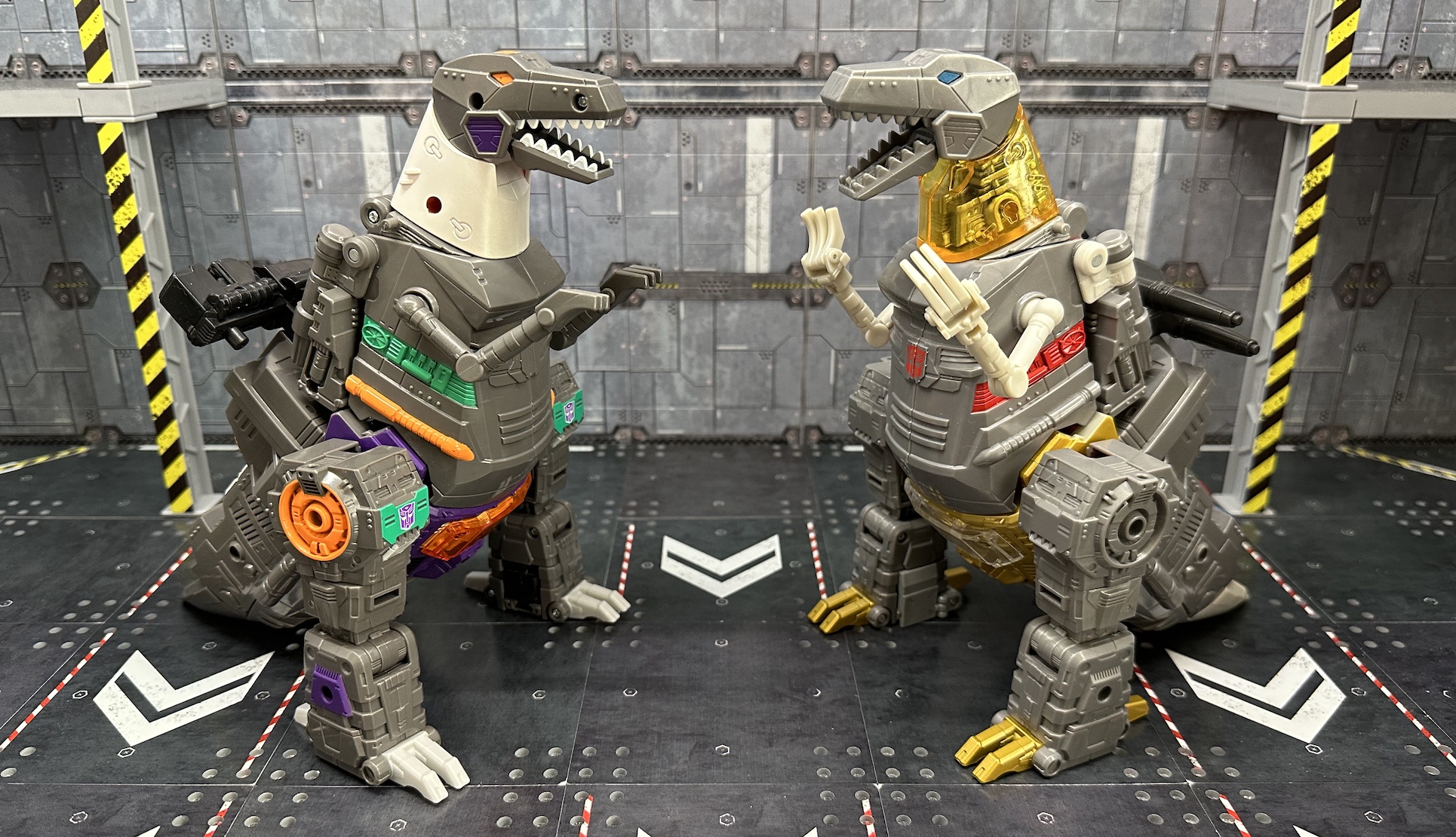 Shattered Glass Grimlock In-Hand Images from Transformers Generations
